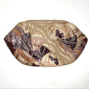 Vintage CARLO FIORI Handmade Clutch / Shoulder Bag